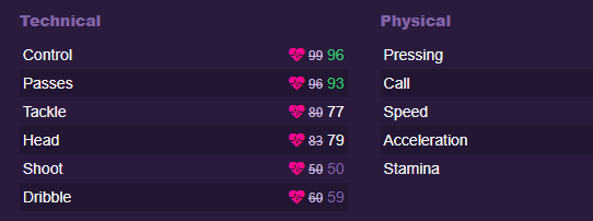 Skills per la partita screenshot