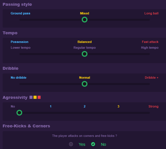 Tactic editor